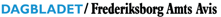 Logo frederiksborg amtsavis