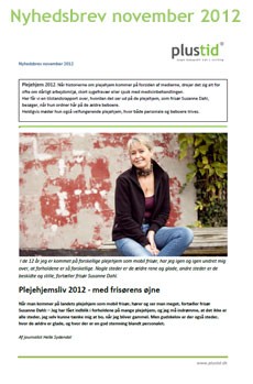 Nyhedsbrev november 2012