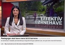 Troldehøj i Svebølle, har med succes indført Plustids Lean Koncept Børn, klik for at se indslaget