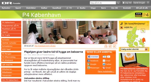 Plejehjem giver bedre tid til hygge - Akacieg&aring;rden - Plustid